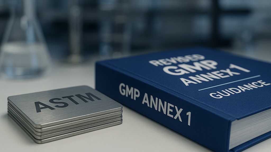 Impact of EU GMP Annex 1 on Cleaning Processes & ASTM Standards Support ...